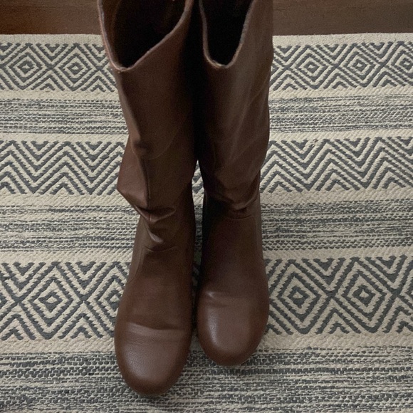 Tall Brown Boots - Picture 2 of 5